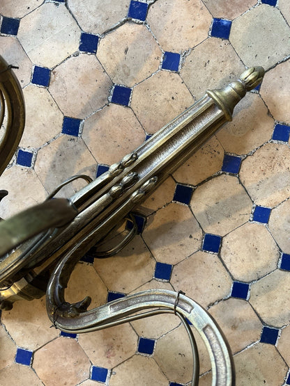 Paire d’appliques en bronze style Louis XVI 3 branches