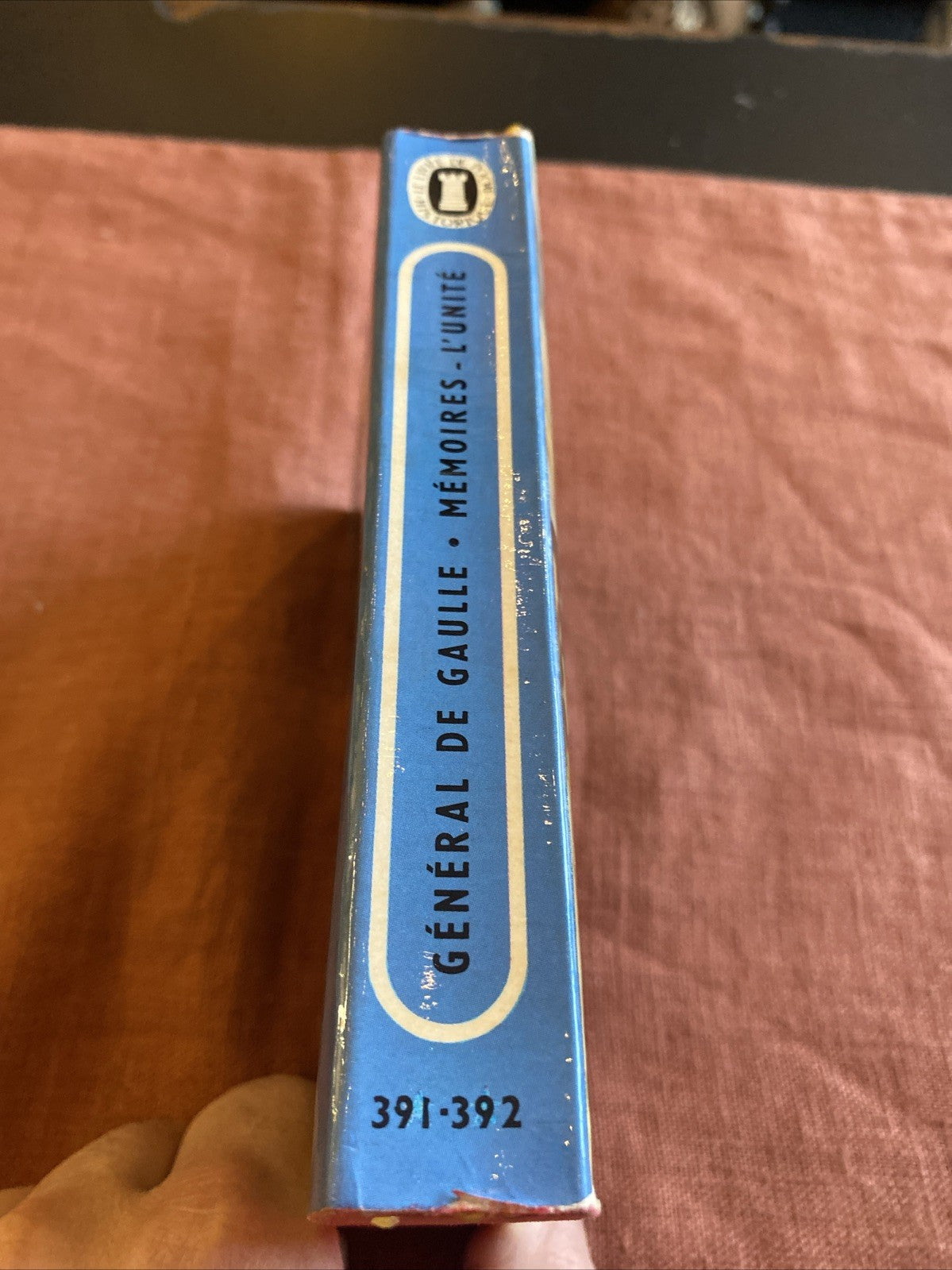 Mémoires de guerre L’unité Charles de Gaulle tranche livre