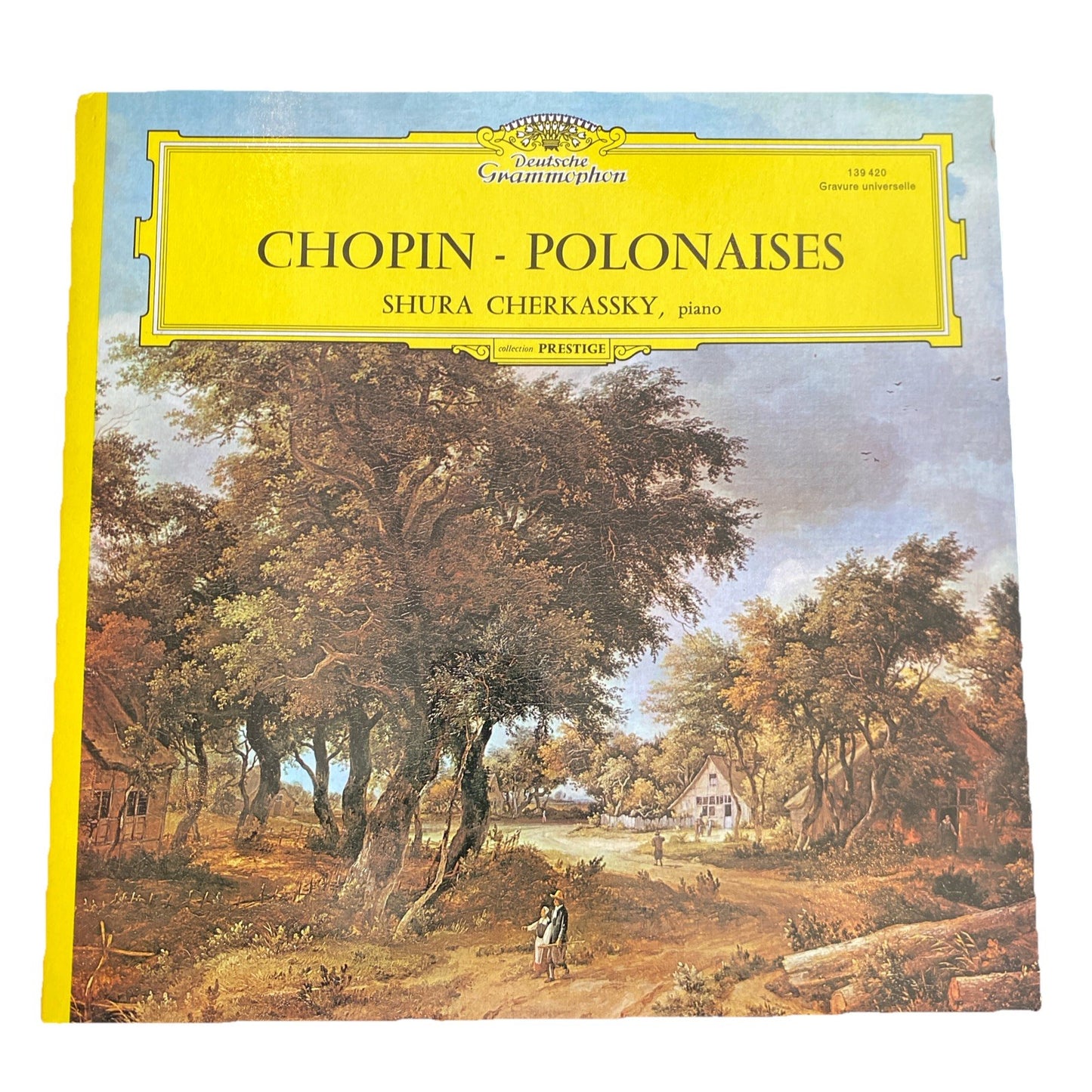 Vinyle 33T Chopin Polonaises Shura Cherkassky Deutsche