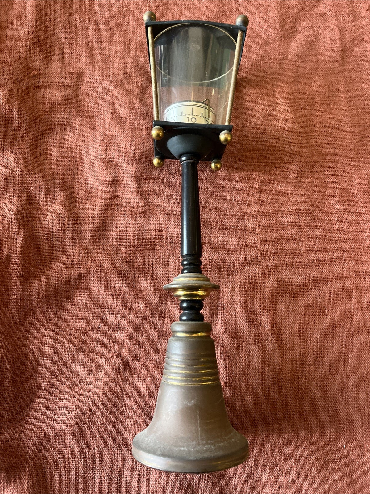 Ancien Thermomètre Forme De Lampadaire