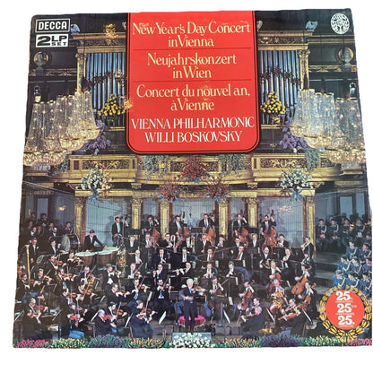 Vinyle 33T Concert du nouvel an Vienne Boskovsky Decca 2LP