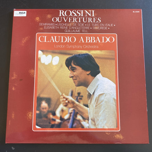 Vinyle 33T Rossini Overtures Claudio Abbado London Symphony