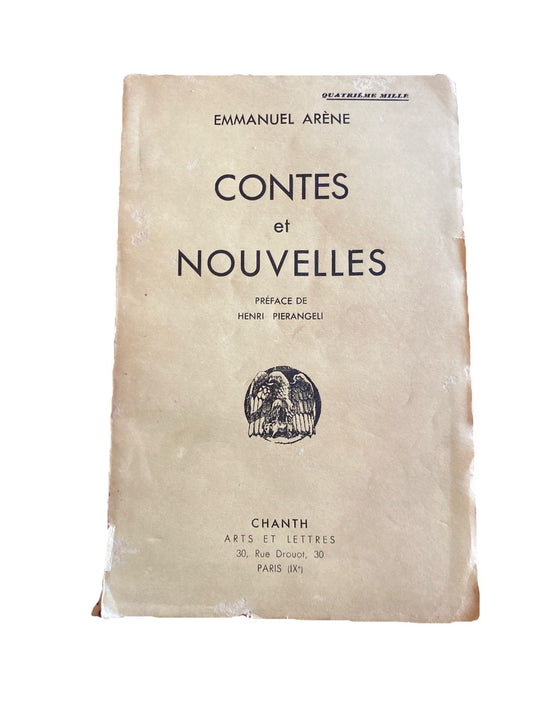 Contes et Nouvelles – Emmanuel Arène – Édition Chanth