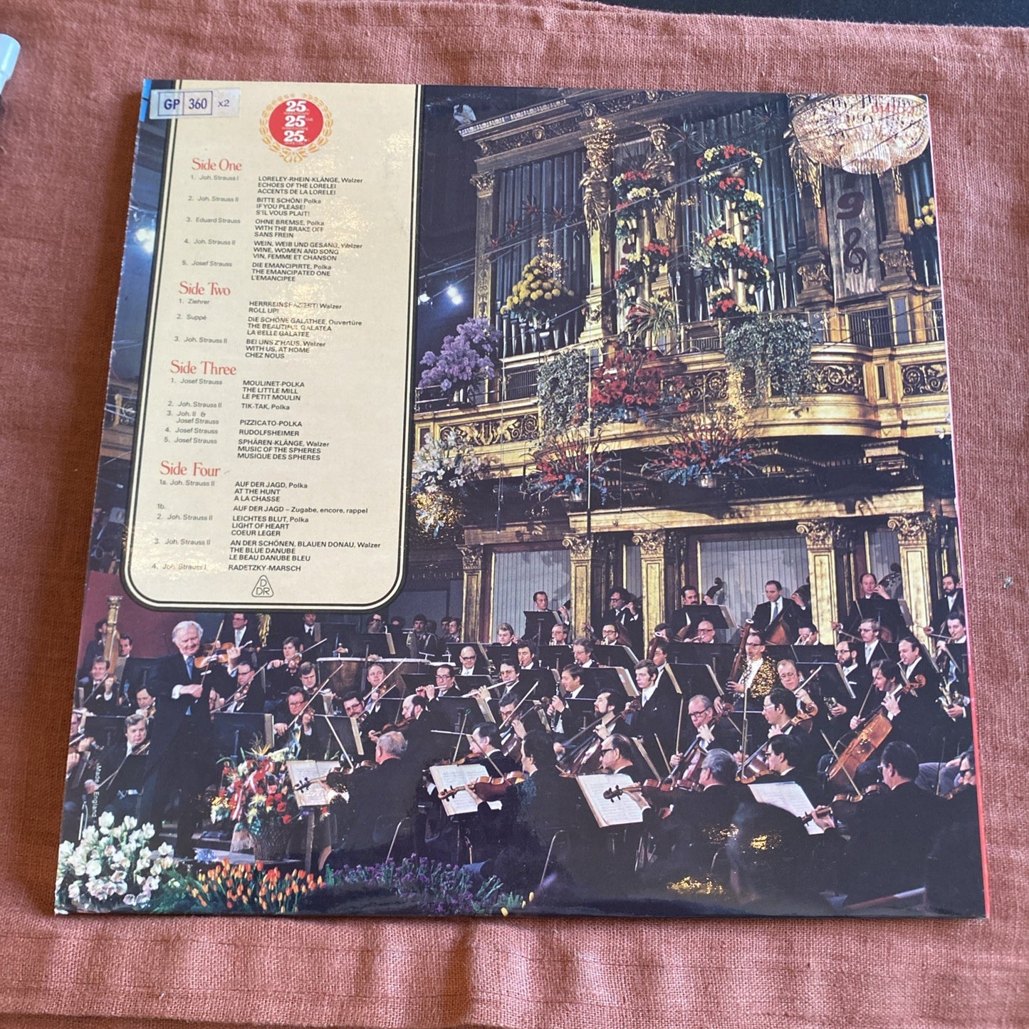 Vinyle 33T Concert du nouvel an Vienne Boskovsky Decca 2LP