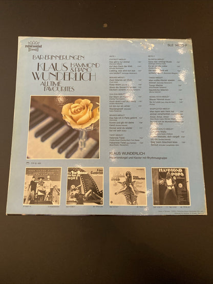 Vinyle Klaus Wunderlich – Bar-Erinnerungen (Alltime Favourites)