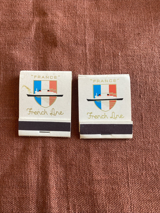 boîte allumettes "French Line" Matchbox (2)