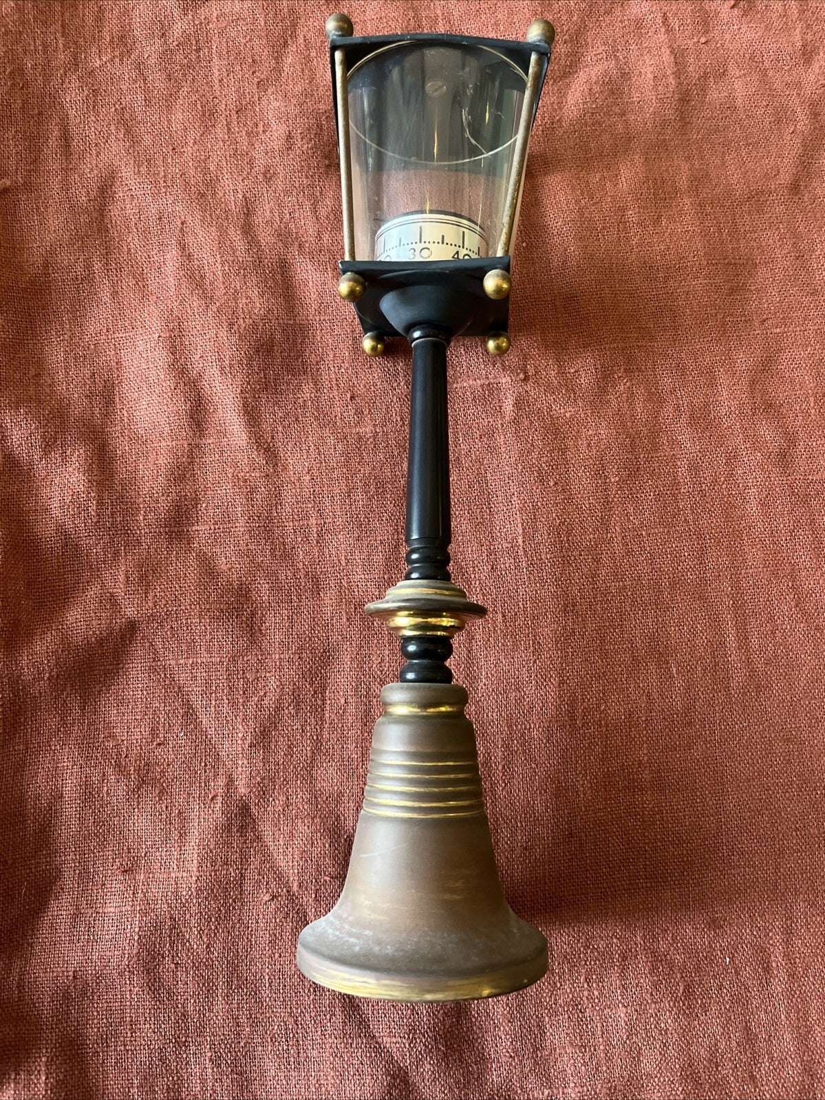 Ancien Thermomètre Forme De Lampadaire