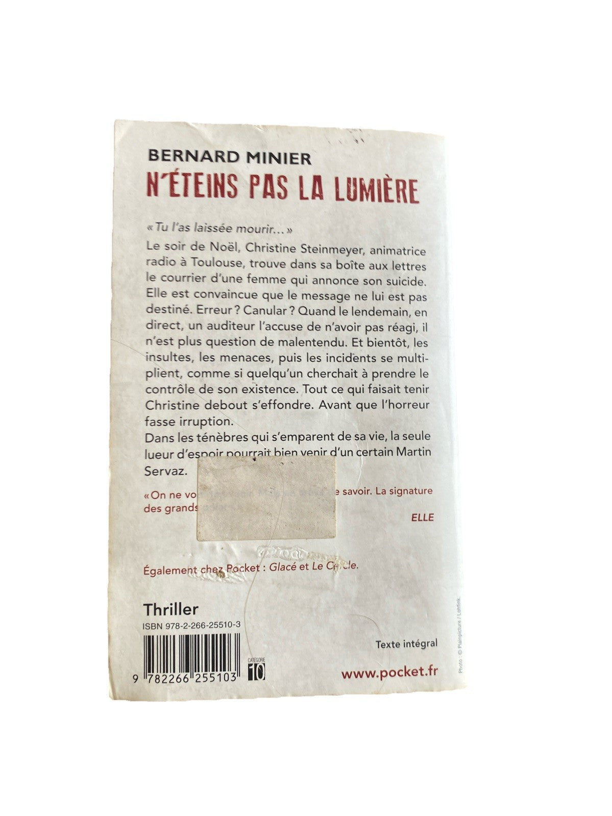 Bernard Minier - N'éteins pas la lumière