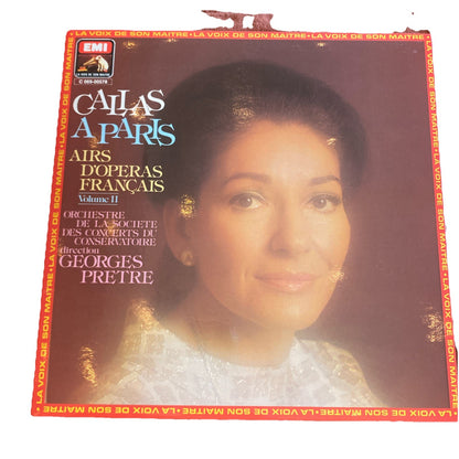 Vinyle 33T Maria Callas A Paris airs d’opéras français EMI