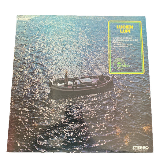 Vinyle 33T Lucien Lupi chansons Emidisc