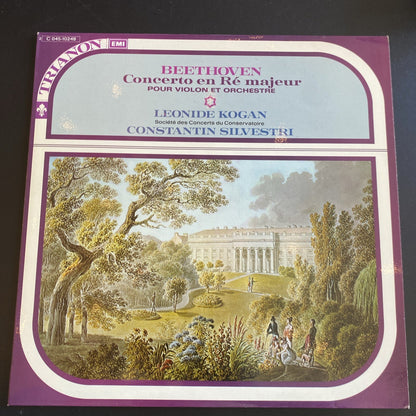Vinyle 33T Beethoven Concerto violon Leonide Kogan Silvestri
