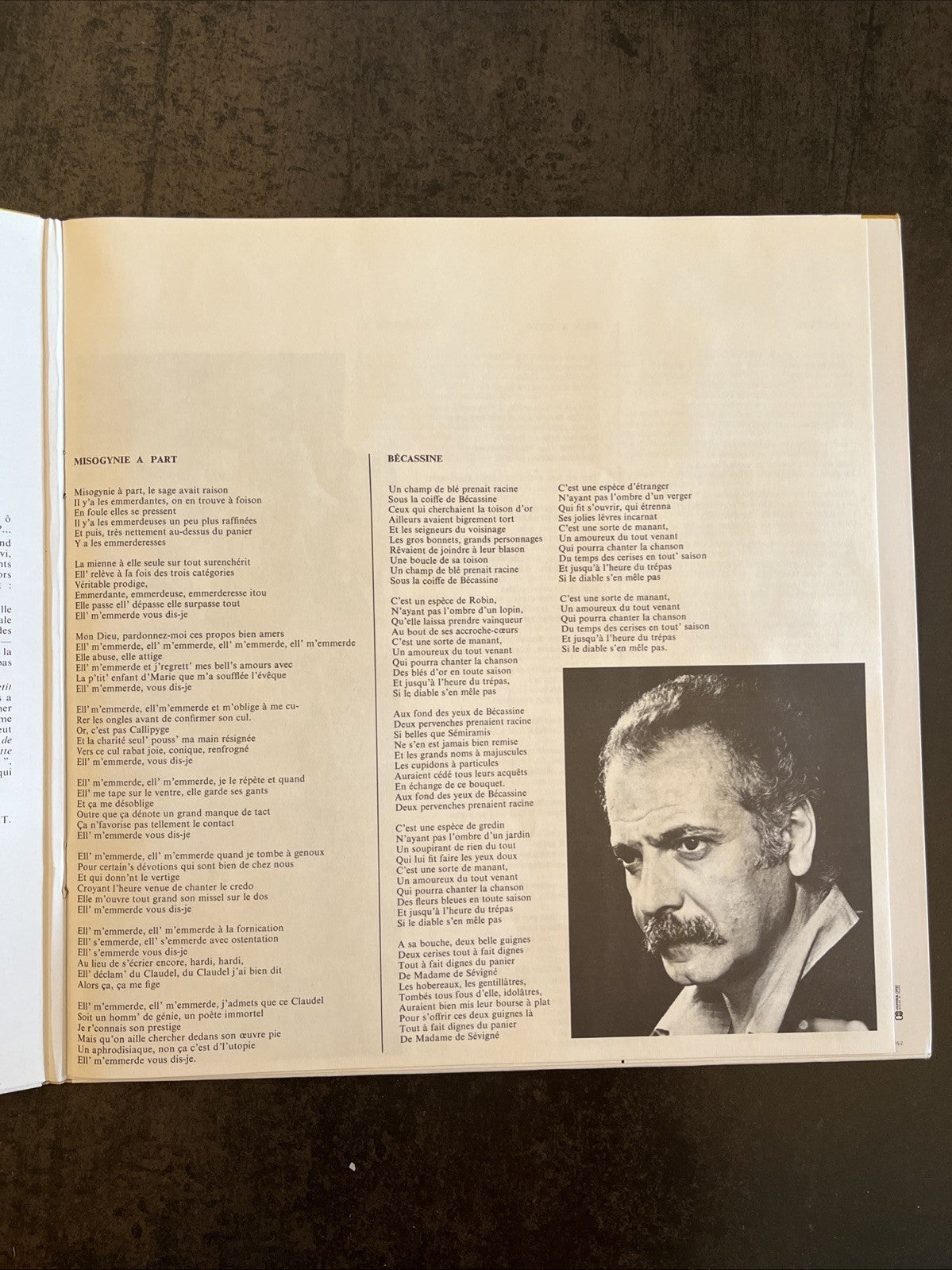 Georges Brassens La Religieuse LP Vinyle Philips Volume 10