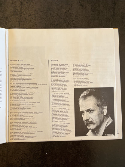 Georges Brassens La Religieuse LP Vinyle Philips Volume 10
