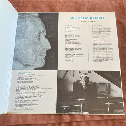 Vinyle 33T Beethoven Sonates Kempff Deutsche Grammophon