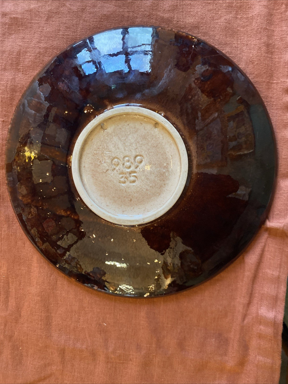 Grand plat Dümler & Breiden modèle 239/35 – West Germany – Années 70