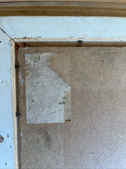 Peinture À L’huile Bouquet De Fleurs Signée M Pinot Vialet