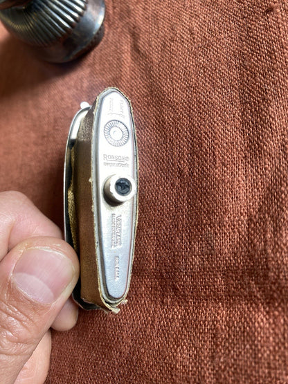 Briquet de table ancien Ronson – métal argenté