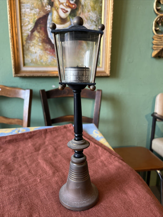 Ancien Thermomètre Forme De Lampadaire