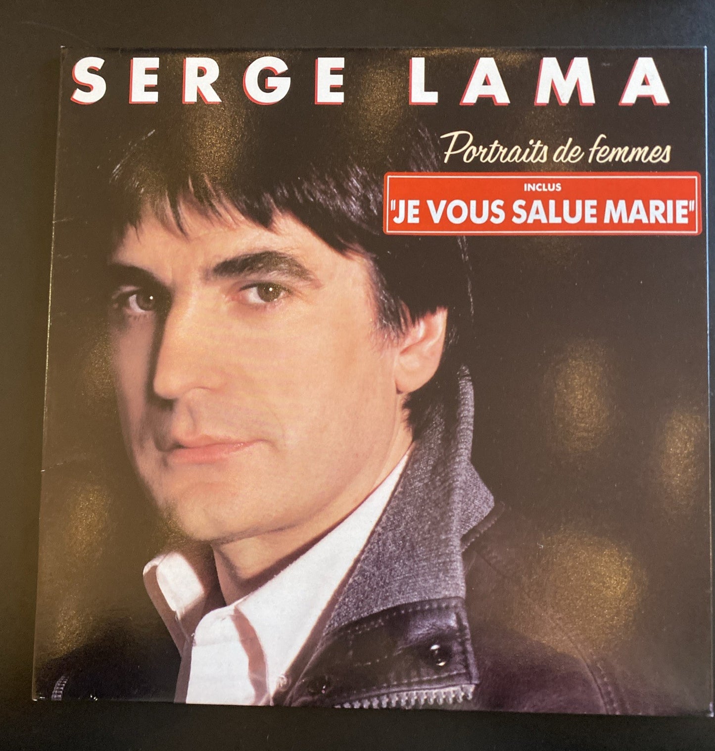 Vinyle 33T Serge Lama Portraits de femmes Je vous salue Marie