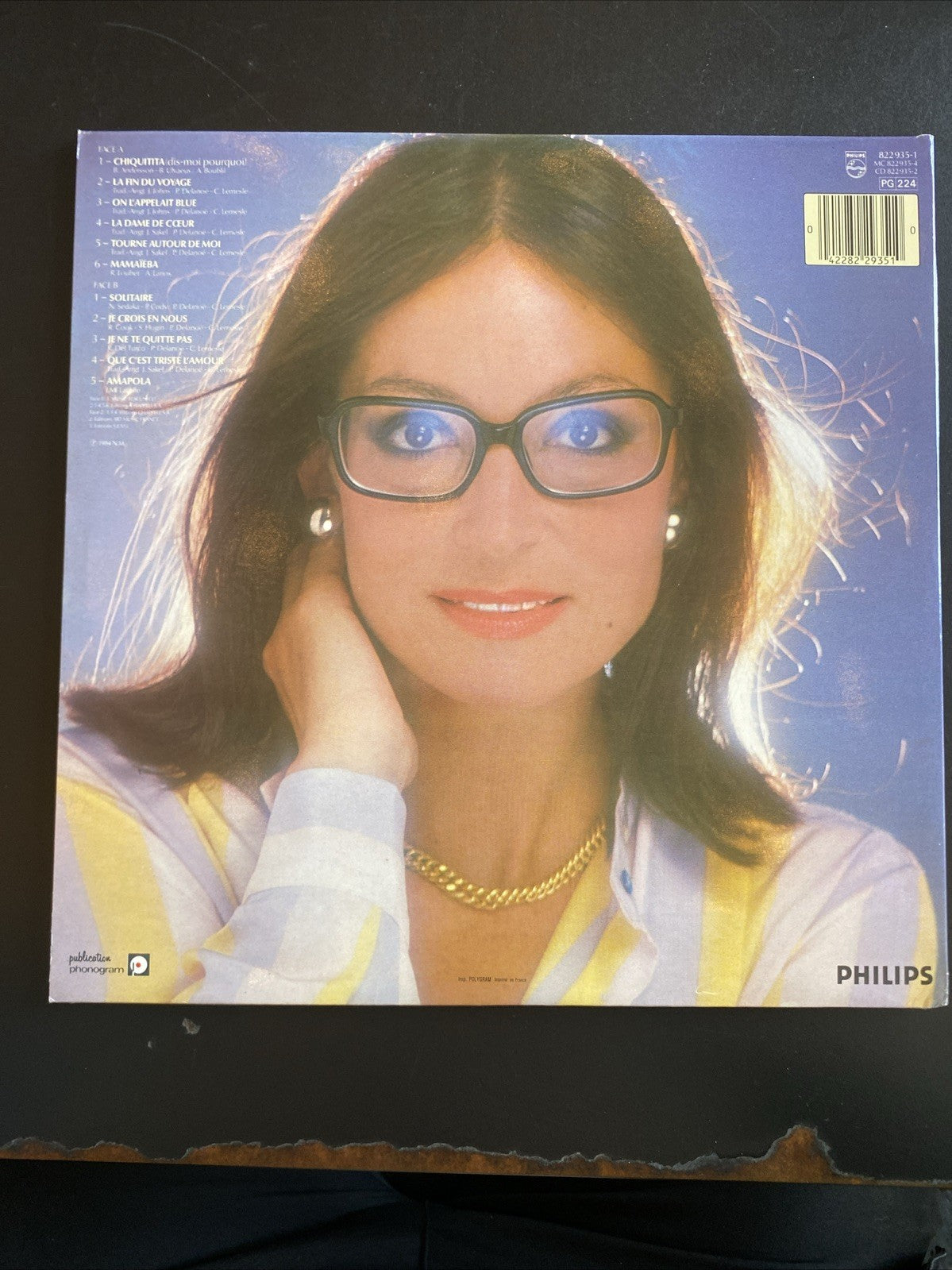 Vinyle 33T Nana Mouskouri La dame de cœur