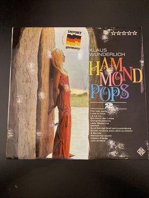 Vinyle Klaus Wunderlich – Hammond Pops 2 (import Allemagne)