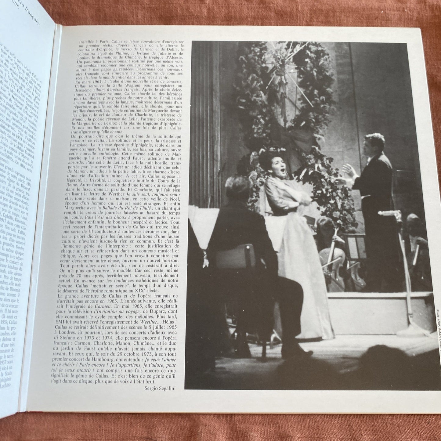 Vinyle 33T Maria Callas A Paris airs d’opéras français EMI