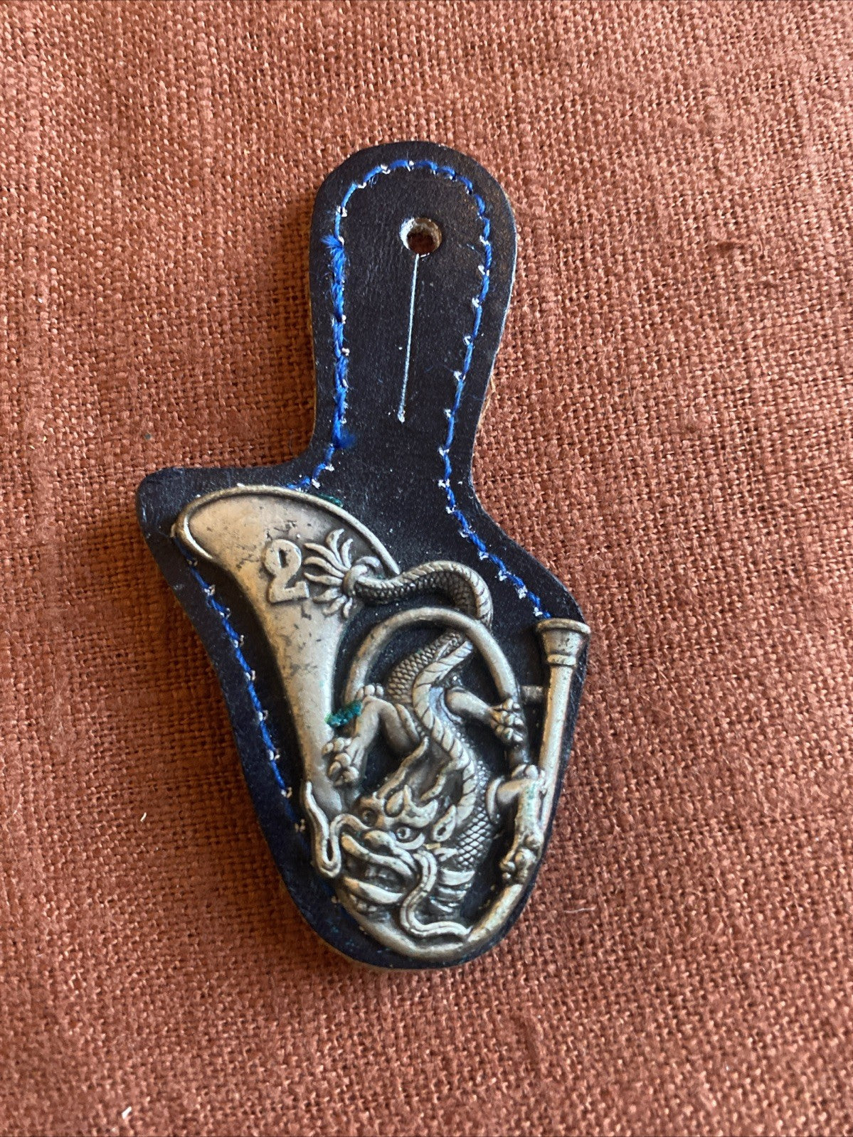 Guerre d'Indochine : insigne du 2eme bataillon de chasseur mécanisé