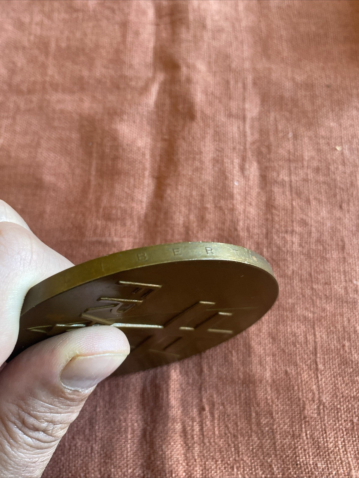 Médaille commémorative en bronze – Général de Gaulle