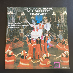 Vinyle 33T La grande revue de l’opérette française Paul Bonneau