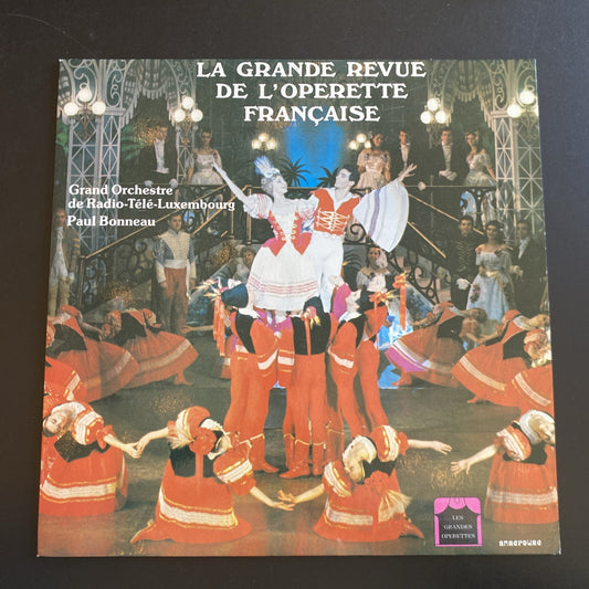 Vinyle 33T La grande revue de l’opérette française Paul Bonneau