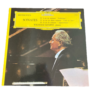 Vinyle 33T Beethoven Sonates Kempff Deutsche Grammophon