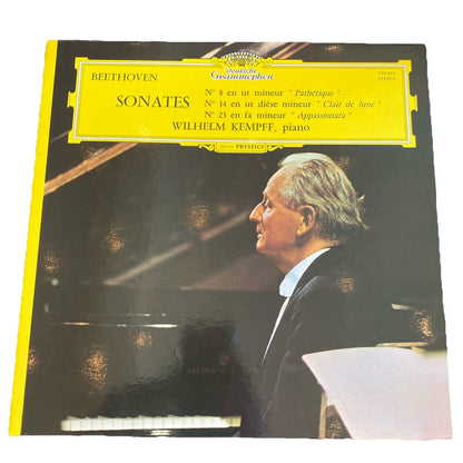 Vinyle 33T Beethoven Sonates Kempff Deutsche Grammophon