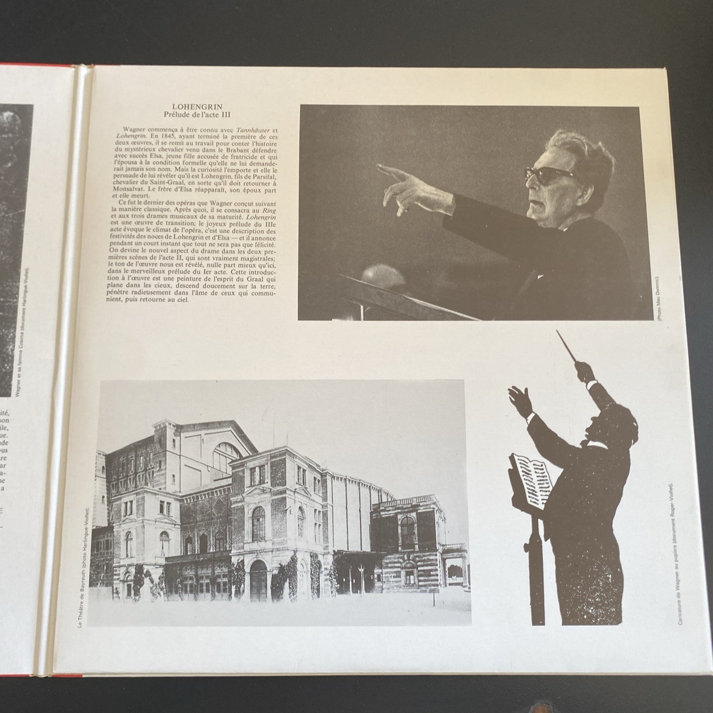 Vinyle 33T Wagner Otto Klemperer Philharmonia Orchestra EMI