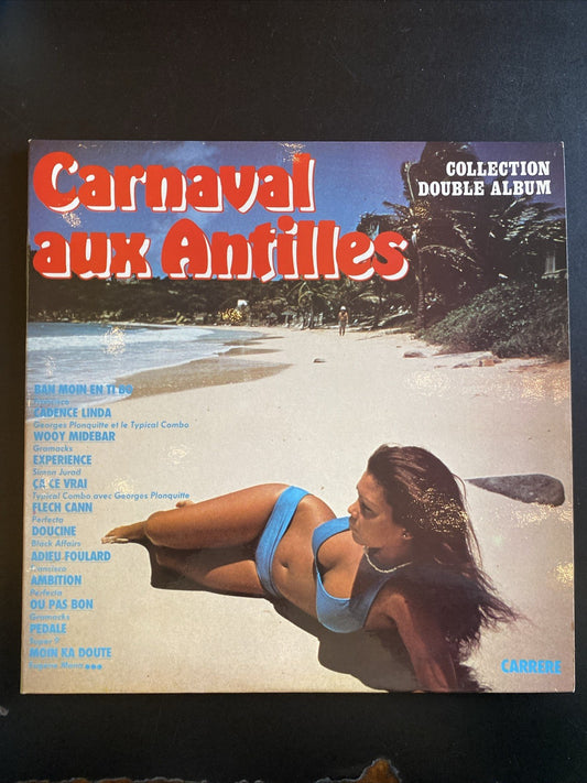 Vinyle 33T Carnaval aux Antilles Double Album Carrere