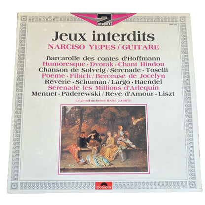 Vinyle 33T Narciso Yepes Jeux interdits guitare Polydor