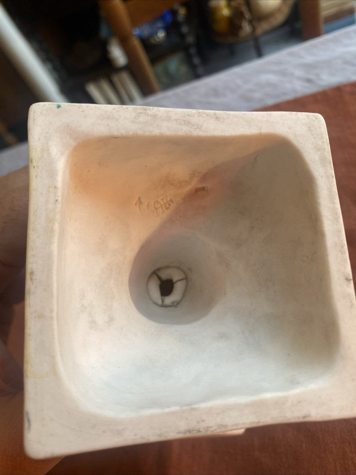 Buste du Christ en biscuit, travail religieux début XXe siècle