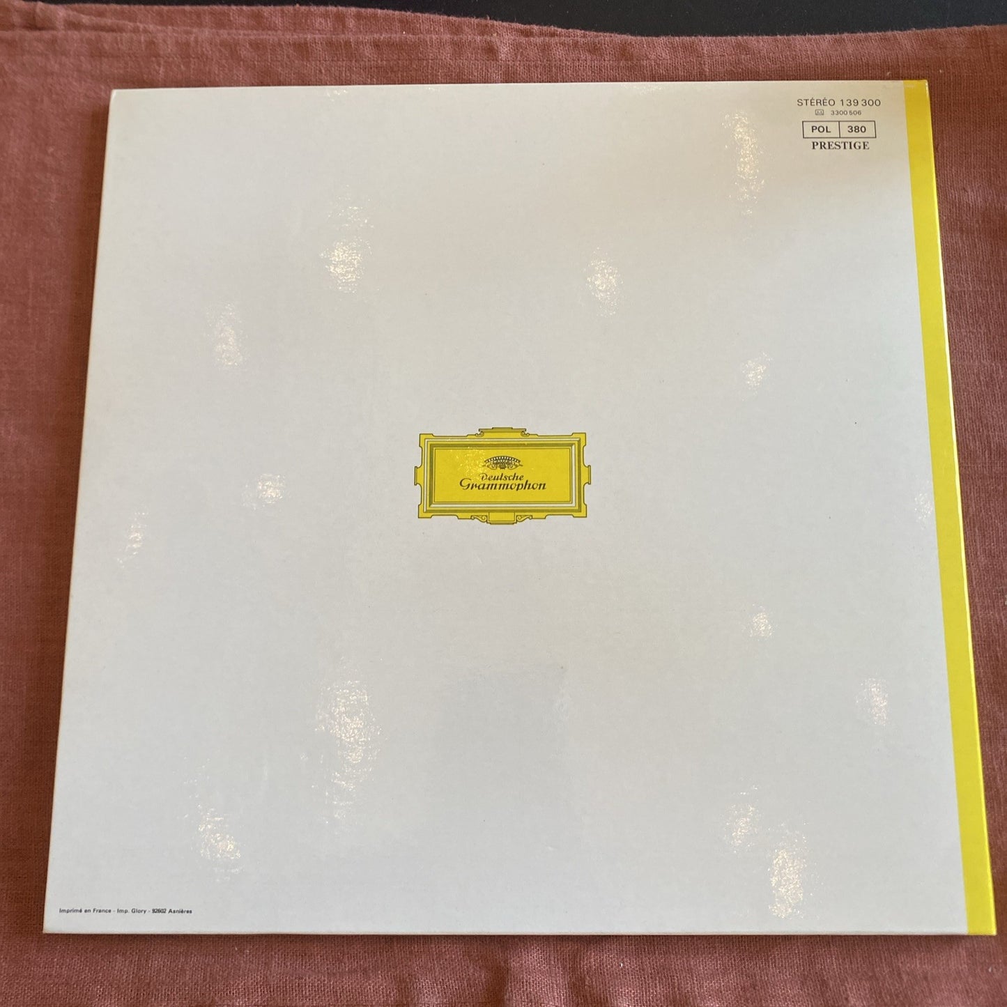Vinyle 33T Beethoven Sonates Kempff Deutsche Grammophon