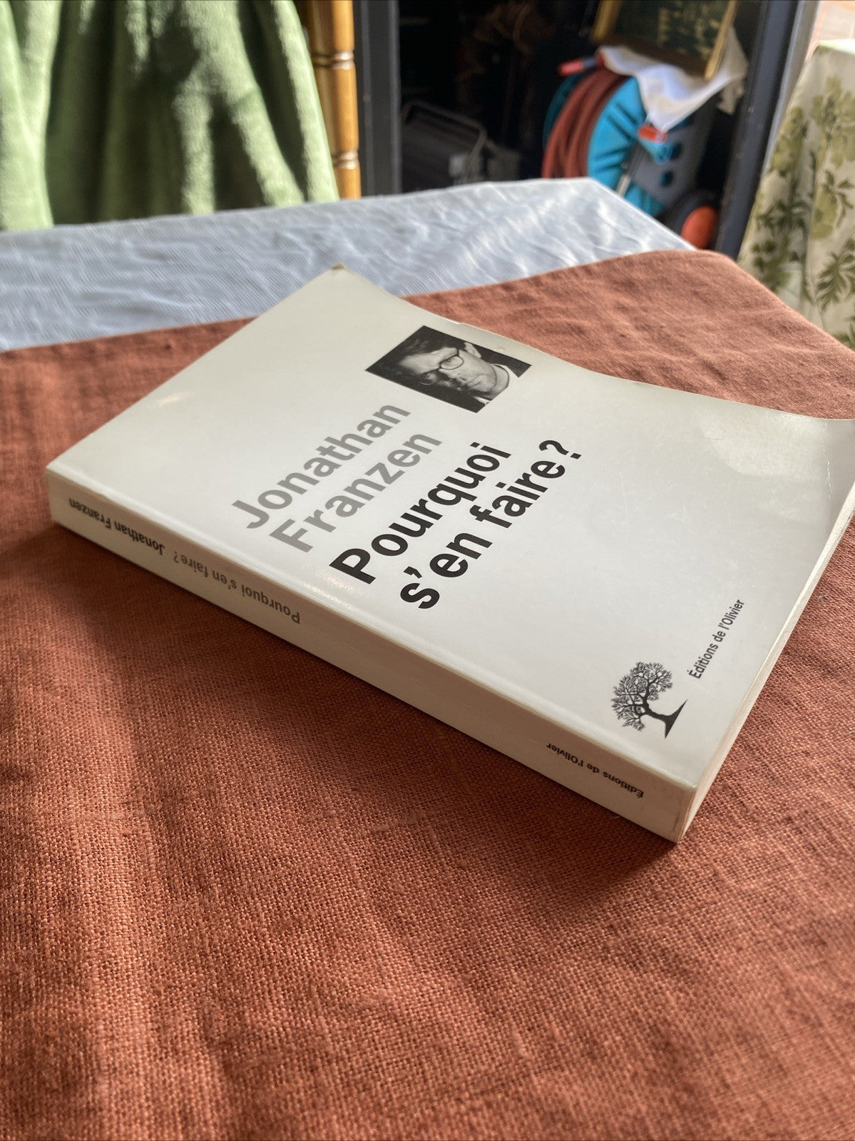 Jonathan Franzen Pourquoi s’en faire tranche livre Éditions de l’Olivier