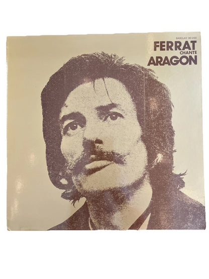 Jean Ferrat Chante Aragon Vinyle LP Barclay Chanson Française Classique