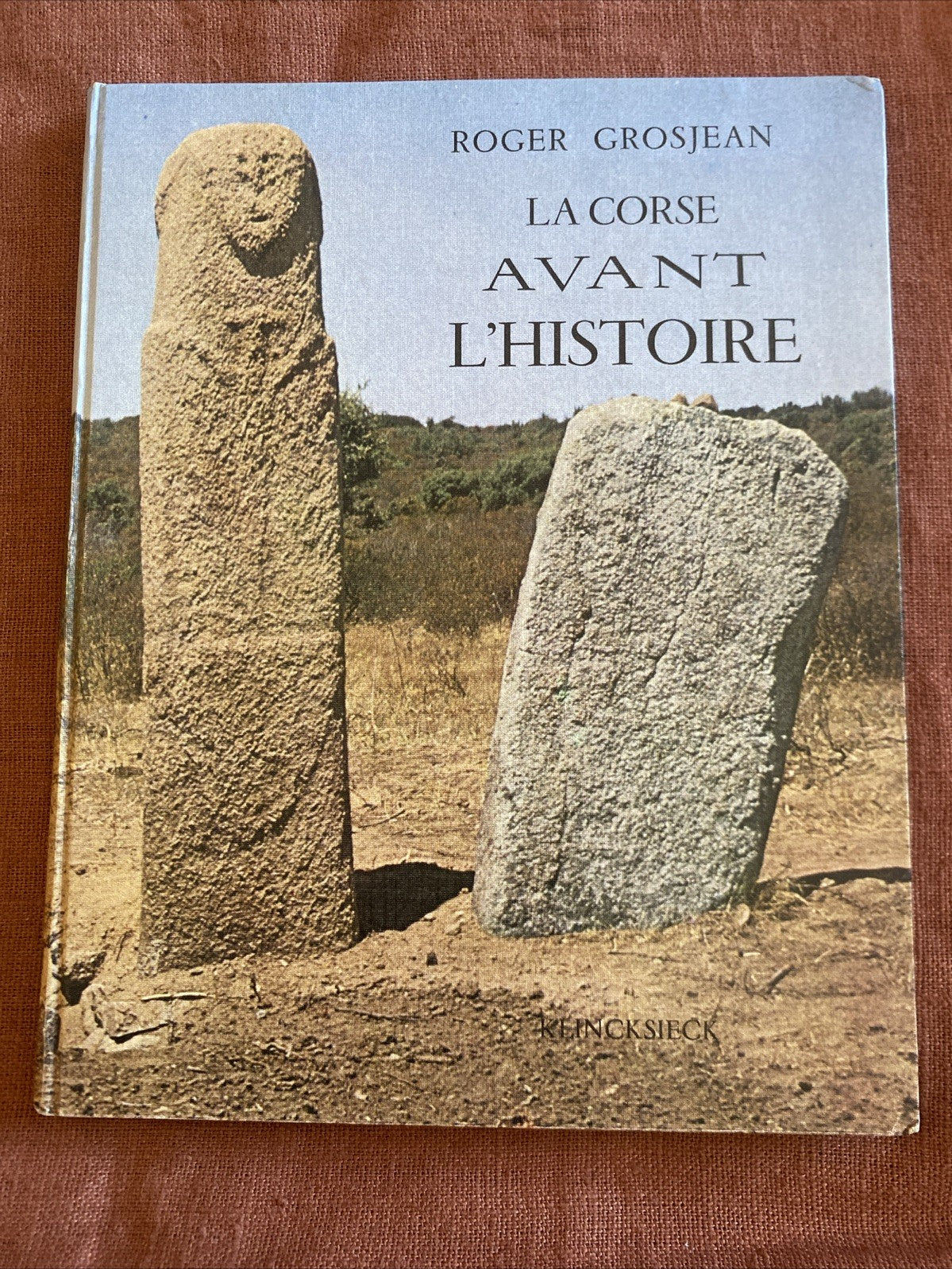 La Corse Avant l’Histoire Roger Grosjean Klincksieck