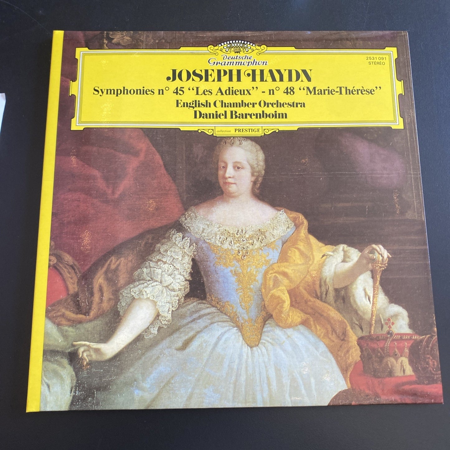 Vinyle 33T Haydn symphonies Barenboim Deutsche Grammophon