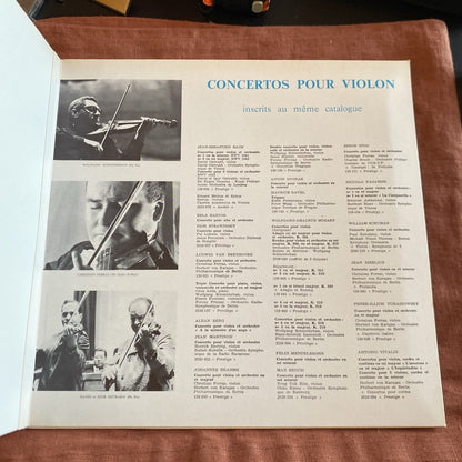 Vinyle LP Mendelssohn Tchaikovsky Milstein Abbado DG