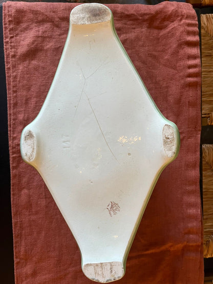 Jardinière Art Nouveau Keller & Guérin Lunéville décor végétal