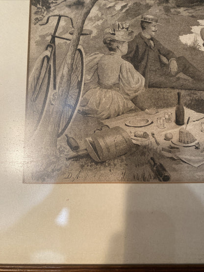 AQUEDUC DE ROQUEFAVOUR LITHOGRAPHIE XIX ème Siècle