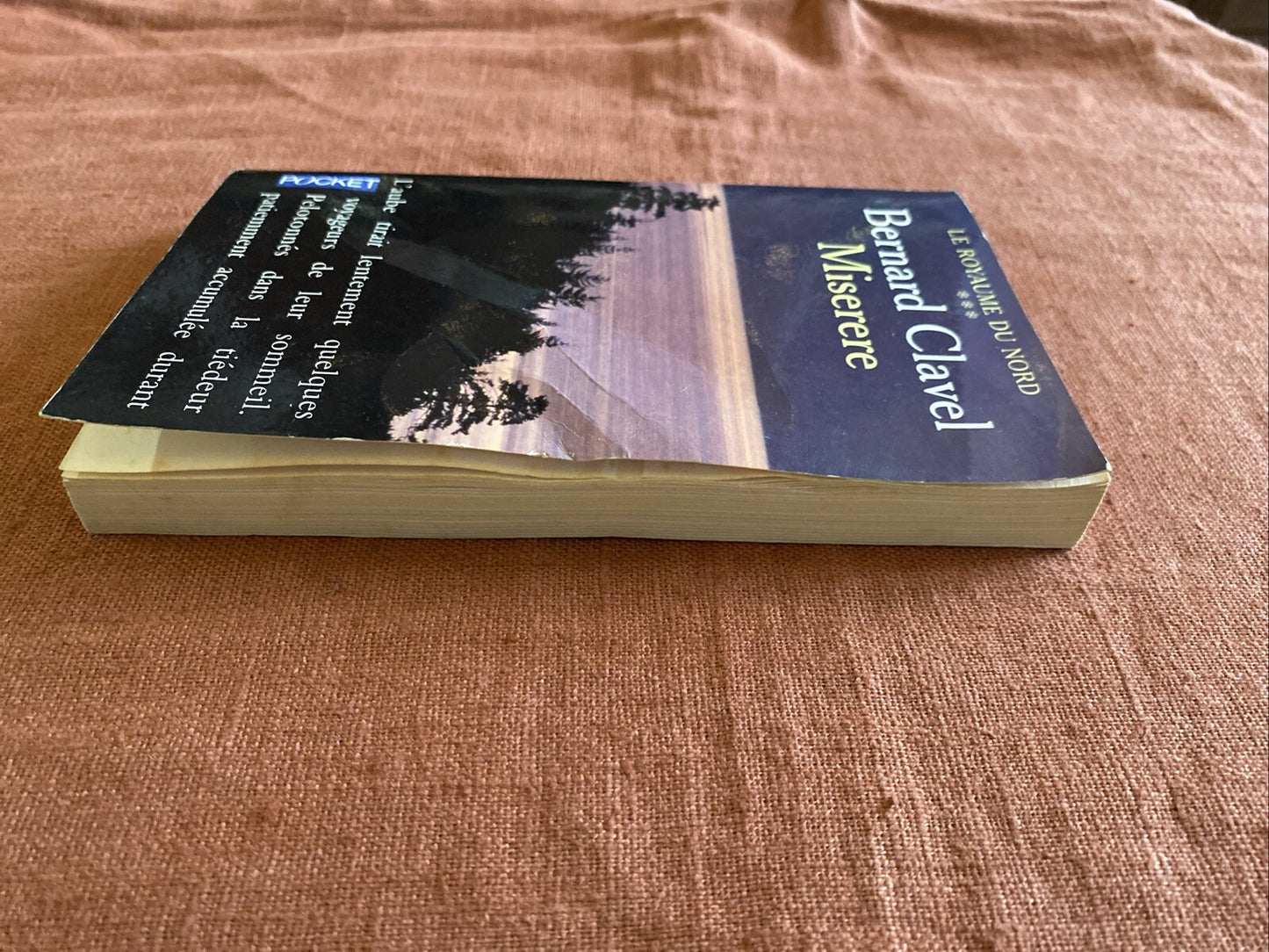Livre Bernard Clavel - Le Royaume du Nord  Tome 3 : Miserere / Pocket 2001