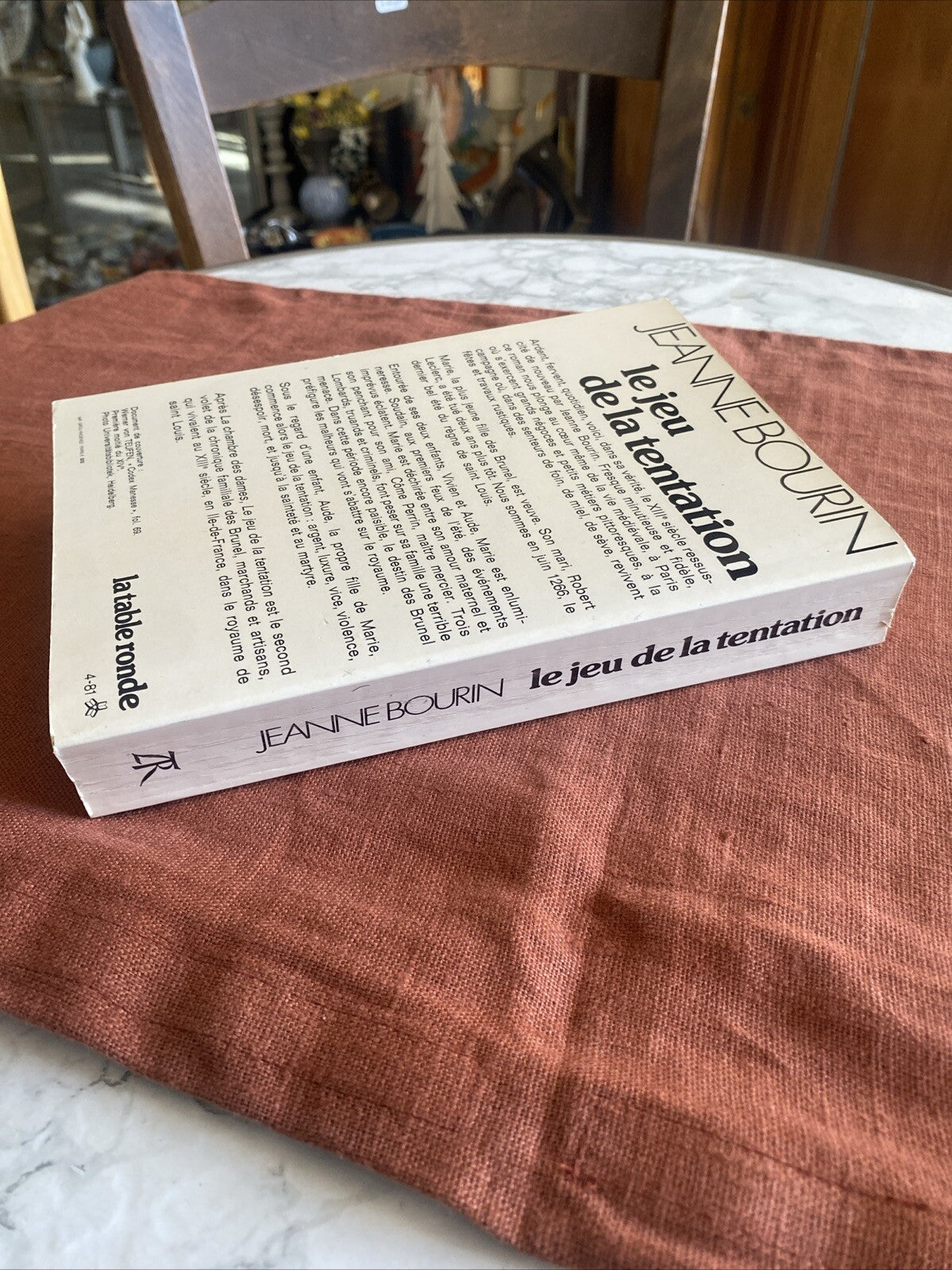 Livre Le Jeu De La Tentation.