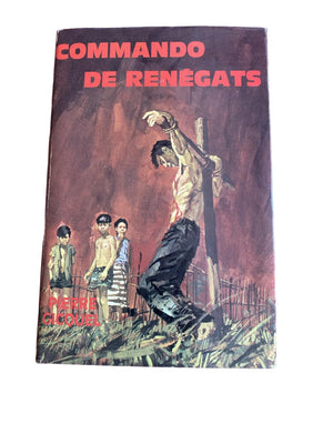 Livre GERFAUT ...PIERRE GICQUEL....COMMANDO DE RENEGATS 1970 - quasi neuf