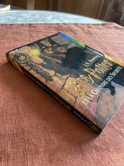 GALLIMARD FOLIO JUNIOR Livre Poche 2006 HARRY POTTER ET LA CHAMBRE DES SECRETS - livre -