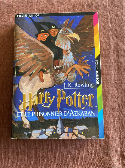 GALLIMARD FOLIO JUNIOR Livre Poche 1999 HARRY POTTER ET LE PRISONNIER D’AZKABAN