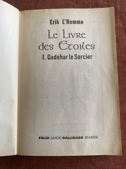 V33661 - Le livre des étoiles Tome I : Qadehar le sorcier - Erik L'homme